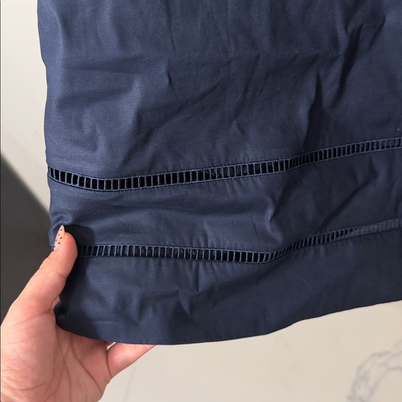 NWT Reformation Adalyn Sleeveless Navy Linen Shift Dress Size M - Picture 4 of 13